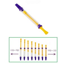 3세 청각발달 새소리나는 당기는 피리 음률발달 교육완구 악기교구 교구, 1개, 혼합