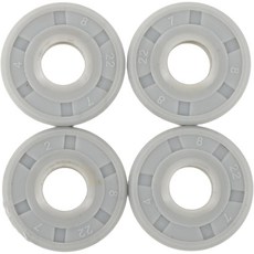 빵 기계 혼합 부품을 위한 4Pcs 고무 오일 씰 개스킷 교체 부품으로 원활한 작동 설치 보장