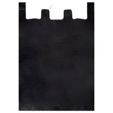 월드크린 손잡이 이불 비닐봉투 검정, 100L, 50개