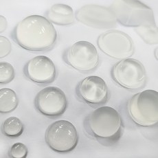 유리 받침 투명 도트 범퍼 22 종 미끄럼 방지 고무발 범폰 실리콘 패드, 23도트범퍼 25매, 1개