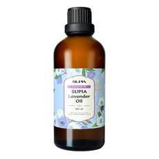 수피아 100% 라벤더 천연 아로마 에센셜 오일, 100ml, 1개