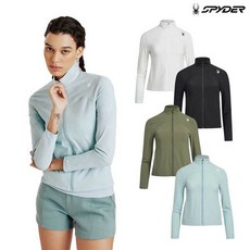 스파이더 여성 에센셜 트리코트 셋업 집업 SPIPCNFT171W SAA740 RYO611