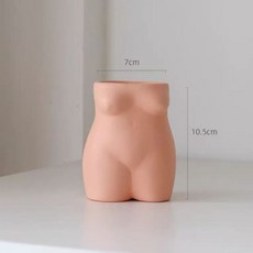 가정용 실내 인테리어 실내 장식 소품 화병 모양 신체 실내 장식품 소품 제품 꽃병 플라워 베이스 장식 홈 액세서리 여성, 3.핑크 2