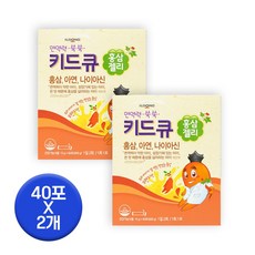 일동제약 키드큐 홍삼젤리, 600g, 2개