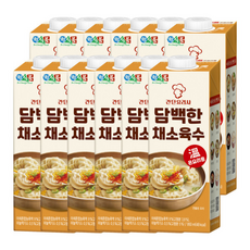 정식품 간단요리사 담백한 채소육수, 950ml, 12세트