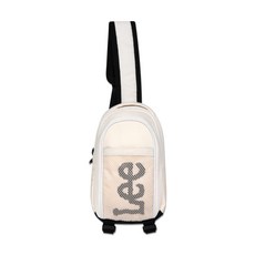 LEE 키즈 스몰 트위치 로고 슬링백 아이보리 LK2403BG01IV