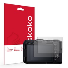 캐논 EOS R50 V 지문방지 저반사 액정보호필름 2매, 단품, 단품