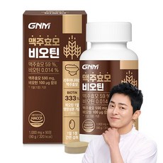 자연의품격 맥주효모 비오틴 90g, 90정, 1개