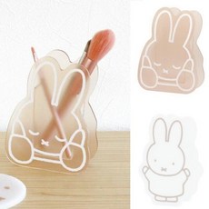 미피 아크릴 오거나이저(펜꽂이/소품케이스), 모카