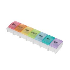 엠프린스 약통케이스 휴대용 수납 보관함 비타민 영양제 알약통, 1개