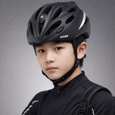 삼천리자전거 M사이즈 520 아동 주니어헬멧 고급형 자전거헬멧 안전모, 520주니어헬멧-블랙(무광), 1개