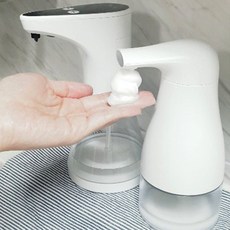 아이나라에듀 손세정제디스펜서 자동거품손세정기 주방세제자동용기, 1세트, 액체형480ml+거품형250ml