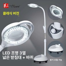 피부관리실 LED 조명 반영구 시술등 네일샵 벽걸이형, 조광 대형 받침대 온도