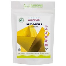 ALGAMAR Kombu Healthy Seaweed 50g 팩 - 유기농 비건 글루텐 프리 맛있는 해초 - 요오드 오메가 3 및 많은 필수 미네랄의 풍부한 공급원 - 해, 다시마, 50, 1개