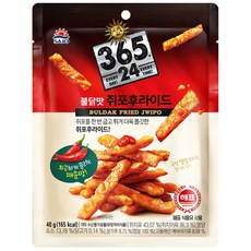 사조 쥐포후라이드 불닭맛, 3개, 40g