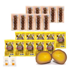 아라리계란 10개+금메추리알 10개(+밀크츄 2개포함) 훈제메추리알, 1세트, 30g