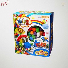 제니앤굿즈 도너랜드 퍼니콘 350알 HB08011 친환경 어린이미술 플레이콘 1개입