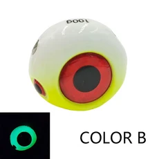 심해 카부라 지깅 금속 슬로우 지그 헤드 120g/150g/200g 고무 스커트 포함 야광 Tenya Madai inchiku, 02 120g, 06 COLOR B