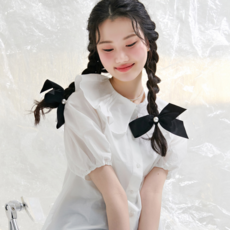 체이스컬트 2color 여자 빅카라 블라우스