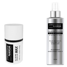 청담남자 올인원 포마드 왁스 + 저자극 하드 헤어스프레이 200ml 1세트, 1개