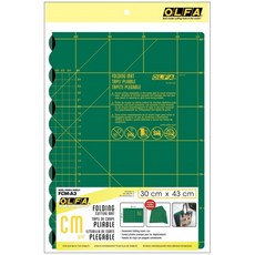 OLFA FCM-A3 摺疊式切割墊 綠色 攜帶式切割版 日本製
