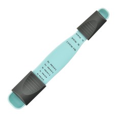 DFMEI 可調節量勺 烘焙塑料量勺廚房工具塑料刻度量勺可調節量匙套裝, 1個