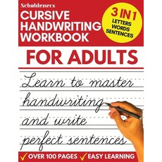 Cursive Handwriting Workbook for Adults: Learn Cursive Writing for Adults (Adult Cursive Handwriting... Paperback, Devela Publishing, English, 9781913357641