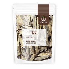 천일한약방 국산 제천 황기절 씻어나온황기, 300g, 1개
