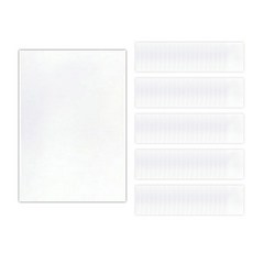 At Once書法空白明信片, 20張*5張, 生態明信片