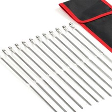 알로디자인 캠핑 바비큐 꽂이 12개 야외바베큐그릴