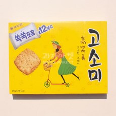 아트박스/과자마켓 오리온 고소미 과자 크래커 12P 216gX6개, 216g