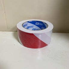 AT APEX 警示膠帶 斑馬膠帶, 1個, 4711378730388, 紅白