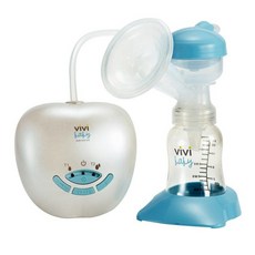 vivi baby 第二代微電腦雙頻電動 手動三用吸乳器, 1個