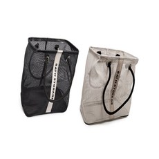 지니에 샤워가방 수영장메쉬가방, 블랙