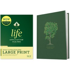 (英文圖書)NLT Life Application Study Bible Third Edition Large Print (Red Letter Hardco... 精裝版, Tyndale House Publishers, 英文