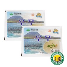 저칼로리 탱글한 식감의 우뭇가사리 우무채, 2개