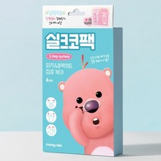 리플라이미 잔망루피 3단 실크코팩 블랙헤드 모공케어 피지제거연화, 1개, 4개입