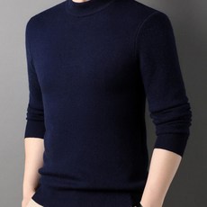 남성 겨울 반폴라 니트 터틀넥 목티 부드러운 목폴라 jon+7731pC, 그린_XL, 본상품선택