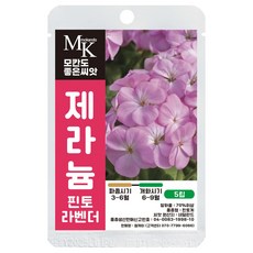 모칸도 좋은씨앗 제라늄 씨앗 5립 핀토라벤더 꽃씨 꽃씨앗, 1개