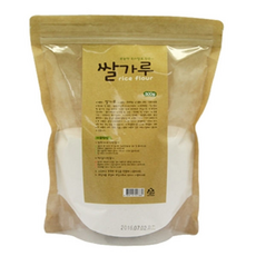 () 쌀가루 쌀 분말가루 쌀베이킹 떡만들기 쌀케이크 이유식 만들기, 500g, 1개