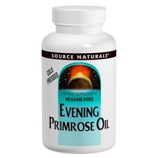 源美Source Naturals 月見草油軟膠囊1350mg, 120 入, 1個