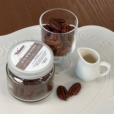 아뮤즈 오븐에 구운 메이플 피칸정과 100g 유기농 메이플시럽 & 유기농 마스코바도 수제 간식 답례품 선물, 1개