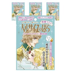 크레아보테 베르사유의 장미 프린세스 앙투아네트 밀착 마스크 피오니향 27ml, 4개, 1개입