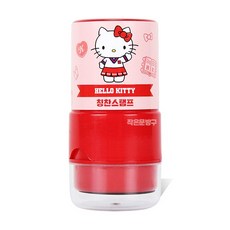 산리오 캐릭터 헬로키티 빨강 원형 칭찬 스탬프 참잘했어요 도장