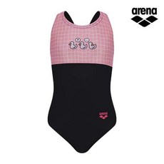 아레나 미니덕 아동 원피스 레이서백 A5SG1PG63PNK