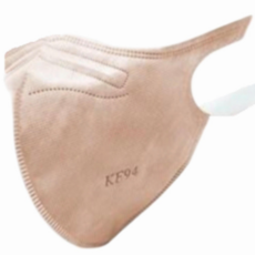여름용 새부리형 KF94 귀 보호 밴드 닥터 마스크 연예인 펩스토리 이지 이어 로드 통증 방지, 베이지대형, 10개, 5매입