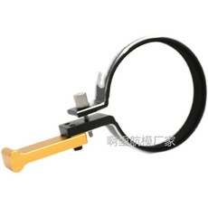 攀爬車改裝升級：單手手輪槍控遙控器，適用於SCX10 TRX4 TRX6，提升操控精準度, 金色, 1個