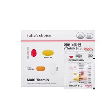 줄리스초이스 에버비타민, 30회분, 1개
