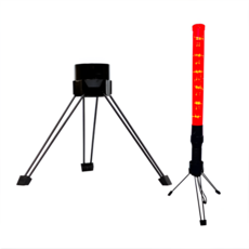 J2 LED 일반 신호봉 삼각대 야간신호봉 경광봉, 1개