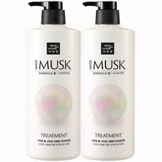 미쟝센 펄샤이닝 퍼퓸 트리트먼트 화이트머스크향 1000ml x2개, 1L, 2개